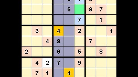 How to Solve Washington Times Sudoku Difficult May 25, 2022