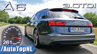 AUDI A6 COMPETITION 3.0 BiTDI 0-260km/h ACCELERATION & TOP SPEED by AutoTopNL