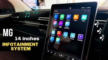 All about Mg infotainment system : Mg hector facelift 2023 : Mg 14 inches infotainment system hack