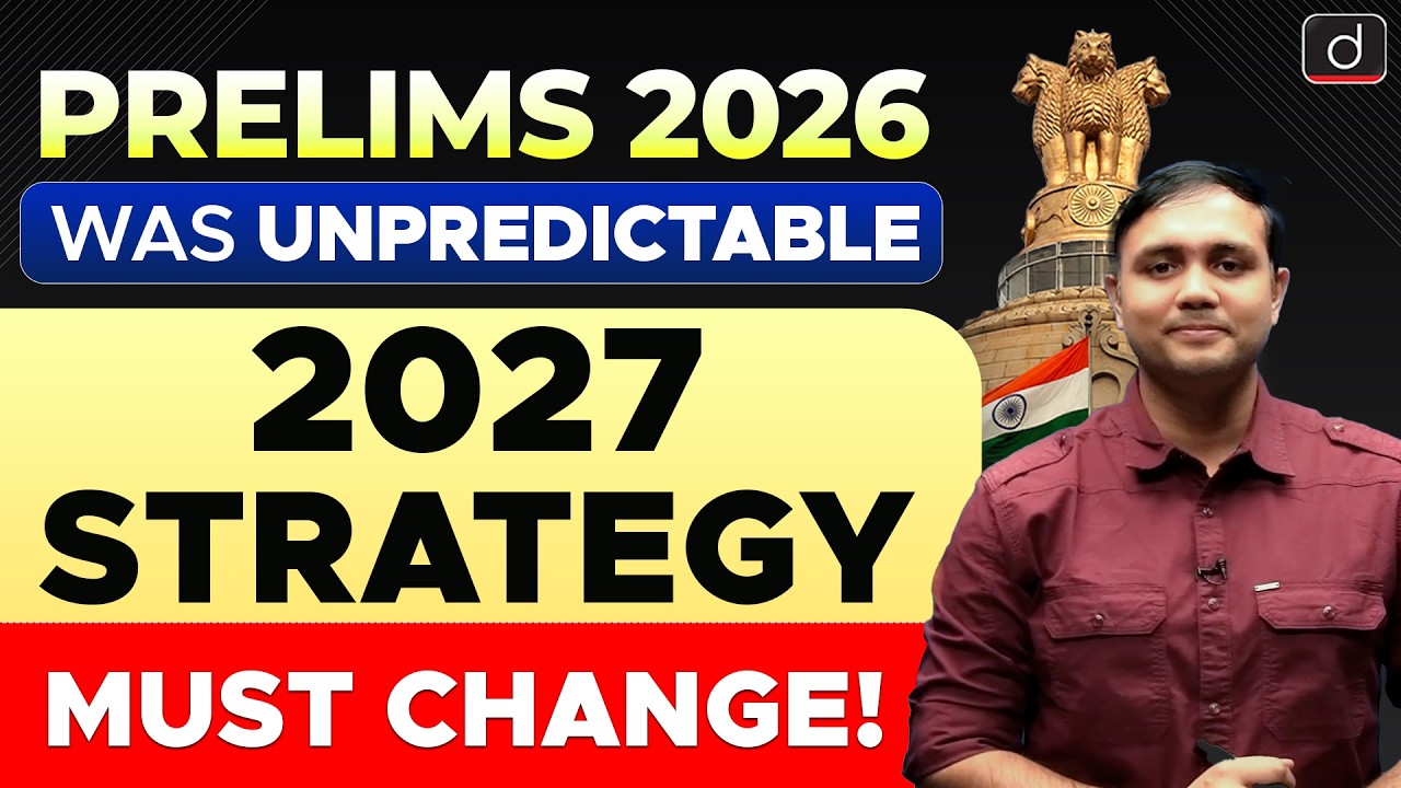Prelims 2026 Shocker | How to Prepare for UPSC 2027? | UPSC 2027 ...