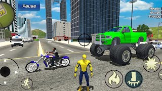 Spider Rope Hero Gangstar Vegas Crime City Simulator #28 - Android Gameplay screenshot 4