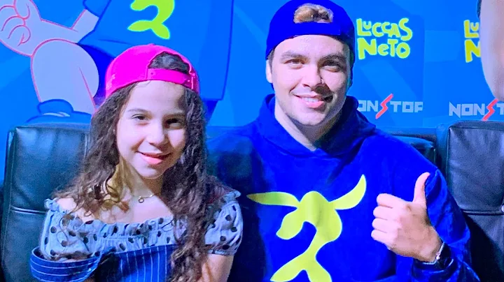 SARAH e LUCCAS NETO no novo SHOW de OS AVENTUREIROS