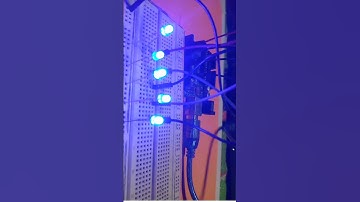Fading Of Multiple LED.#aim #shorts #arduino #viral
