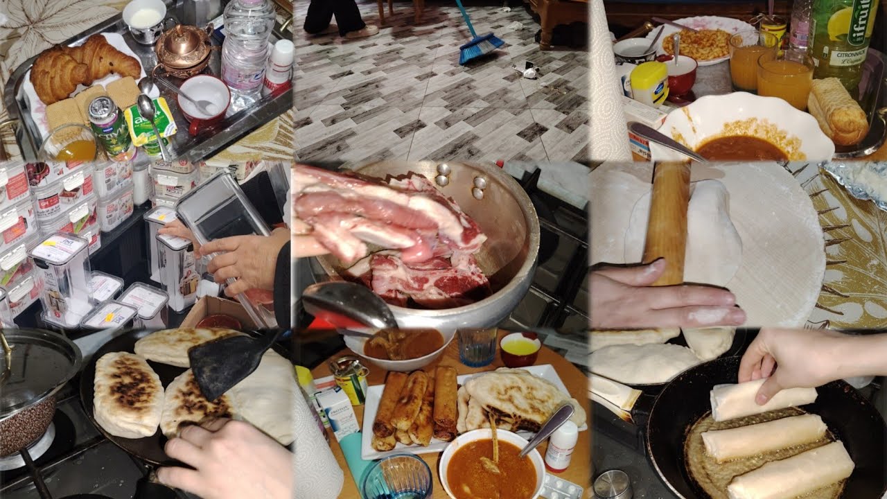 رحت نعتاني بجداتي المريضة لقيت روحي فلّست ماما و قلشت روحي😂فطرتها فيتامين و عشيتهم شربة فريك بسوفلي😍