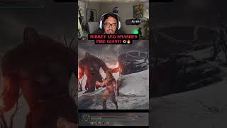 Turkey Leg SMASHES Fire Giant! 🍗🔥👁️| Elden Ring Bosses