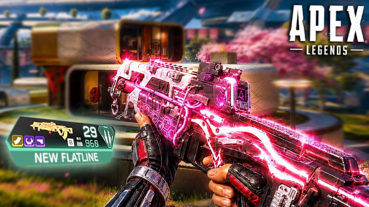 NEW FLATLINE IS INSANE 27 KILLS GAME (Apex Legends Gameplay) - YouTube