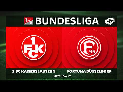 1. FC Kaiserslautern vs. Fortuna Düsseldorf | Matchday 28 \u002D Bundesliga 2 2025/26
