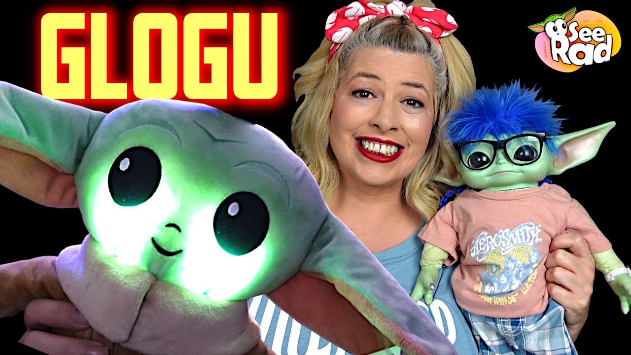 Light Up Your Life With GLOGU ! A Perfect GROGU Plush For Cuddling & He Glows