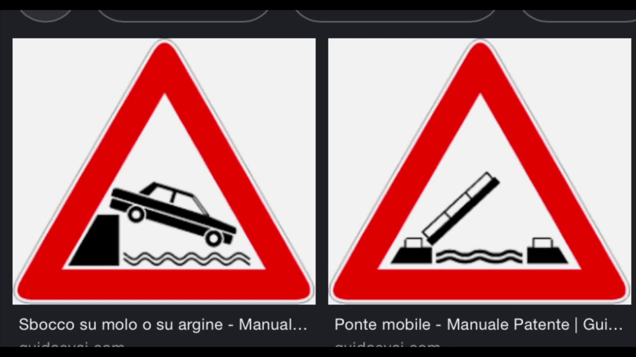 Preannuncia Lo Sbocco Su Un Ponte Mobile