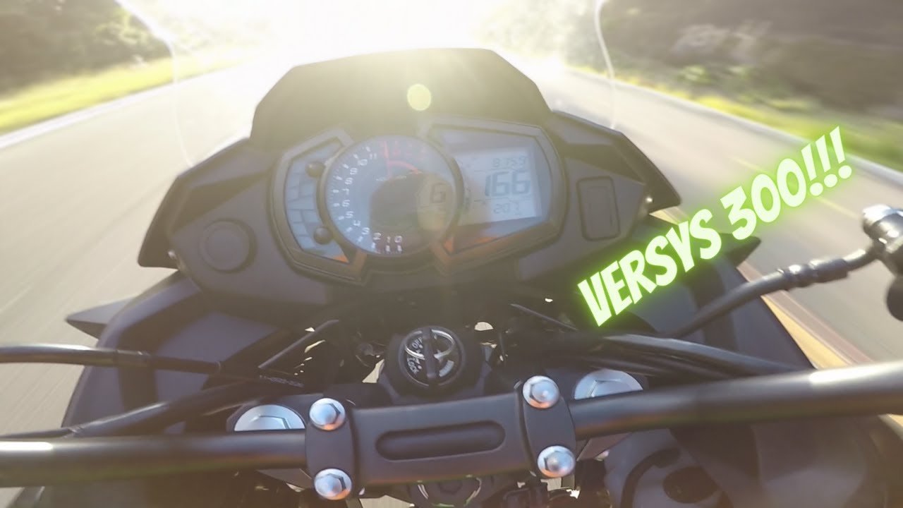 SERA QUE ESSE É O TOP SPEED DA KAWASAKI VERSYS 300 2023?