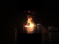 Us oil tanker attacked by irani remotely operated boat or by underwater drone
