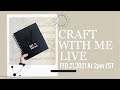 🔴Craft With Me Live 2021| Plan With Me (Get To Work Book)