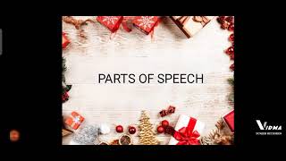 Parts of speech/English grammar/Noun,verb, Adjective