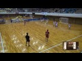 6日 ハンドボール男子 県営あづま総合体育館 鹿児島工 ｘ 柏崎工 2回戦  1