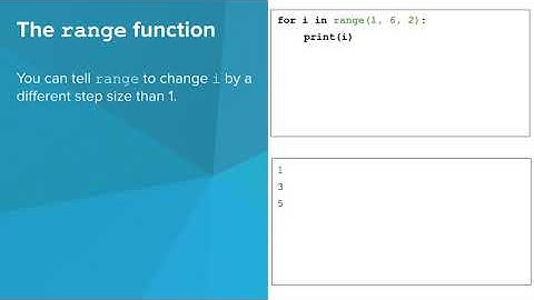 Intro Python- For Loops