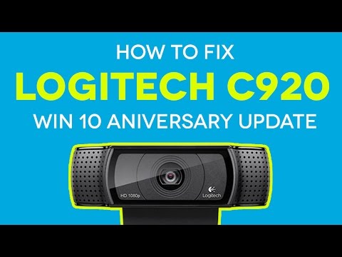 Logitech C920 Windows 10 Aniversary Update Fix hqdefault