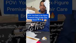This Is What Building a Real Brand Looks Like 💎 Black Lavish Essentials 🇬🇭 #ytshorts #waves #skin