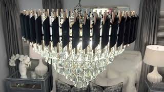 Home Decor || Master Bedroom New Amazon Chandelier Part 2 #amazonprime #amazonfinds