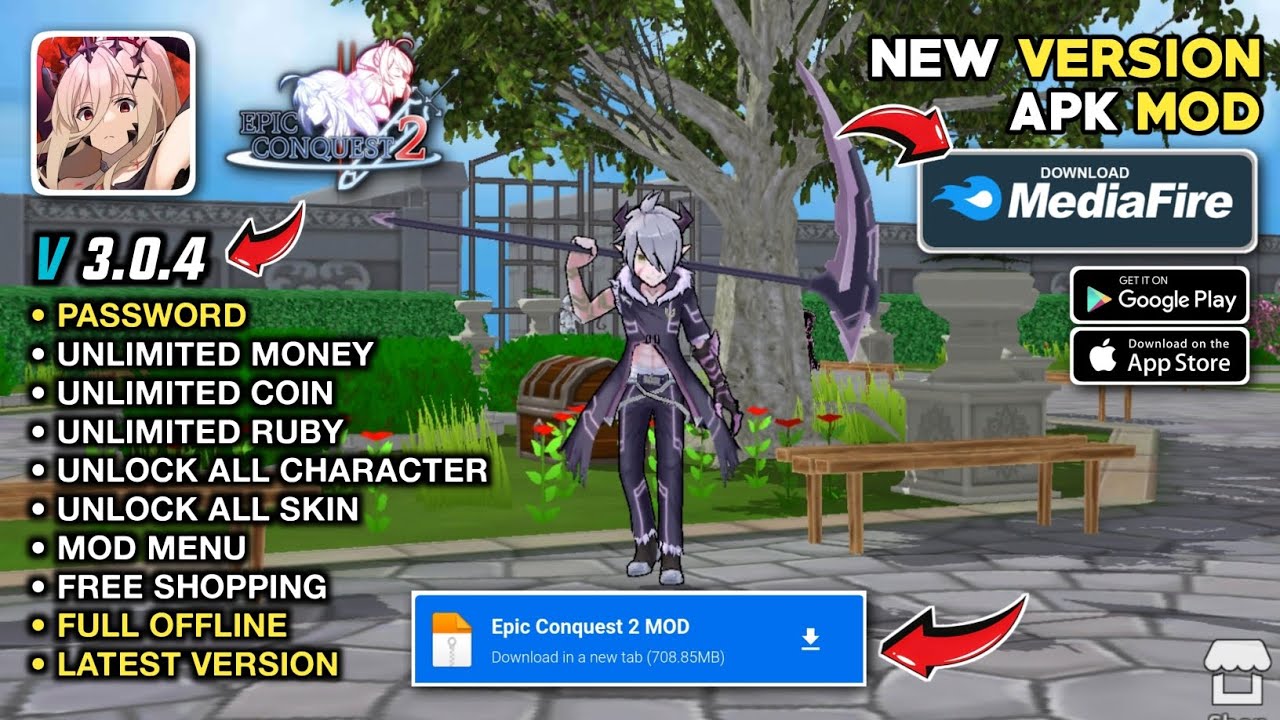 Epic Conquest 2 Mod V3.0.4 Terbaru 2026 Unlimited Ruby &