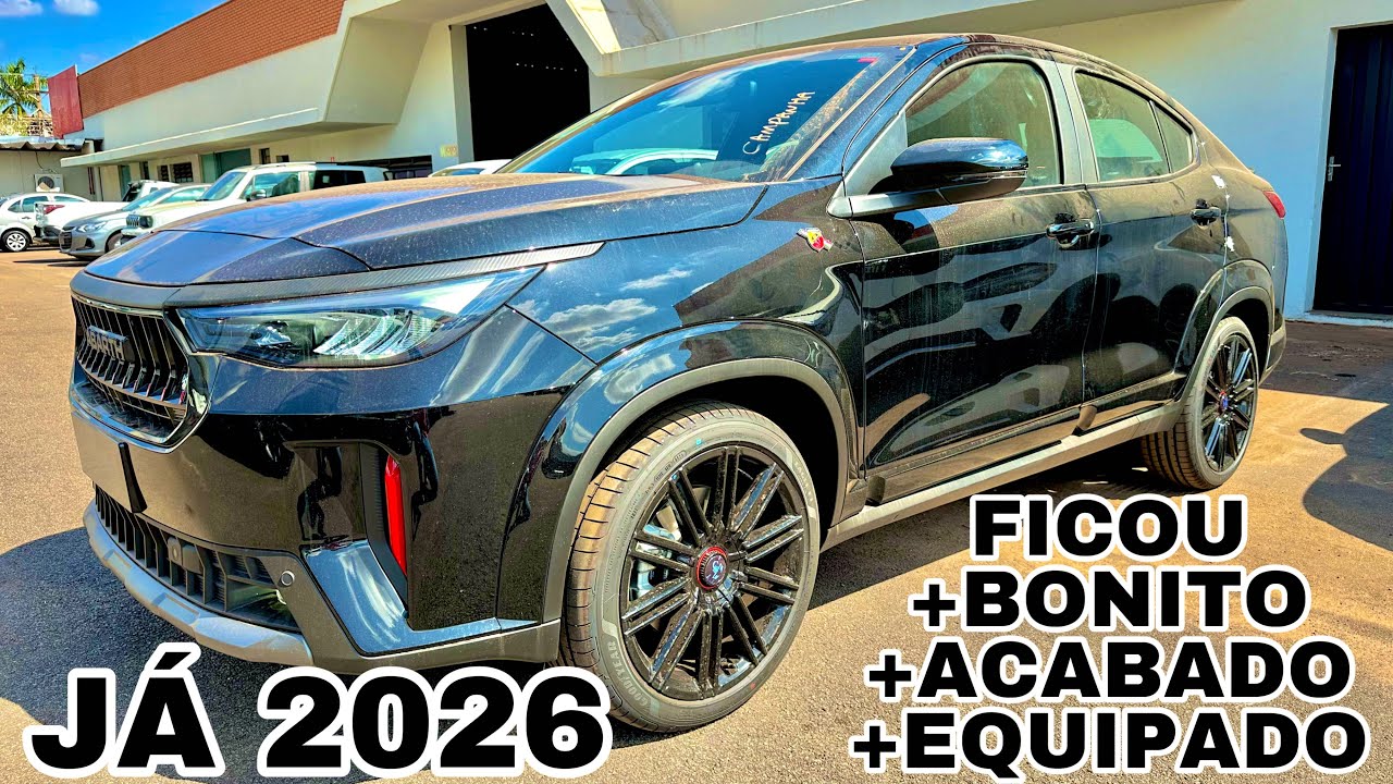 NOVO FIAT FASTBACK ABARTH 2026 1.3 TURBO | 10X MELHOR QUE NIVUS GTS!!!