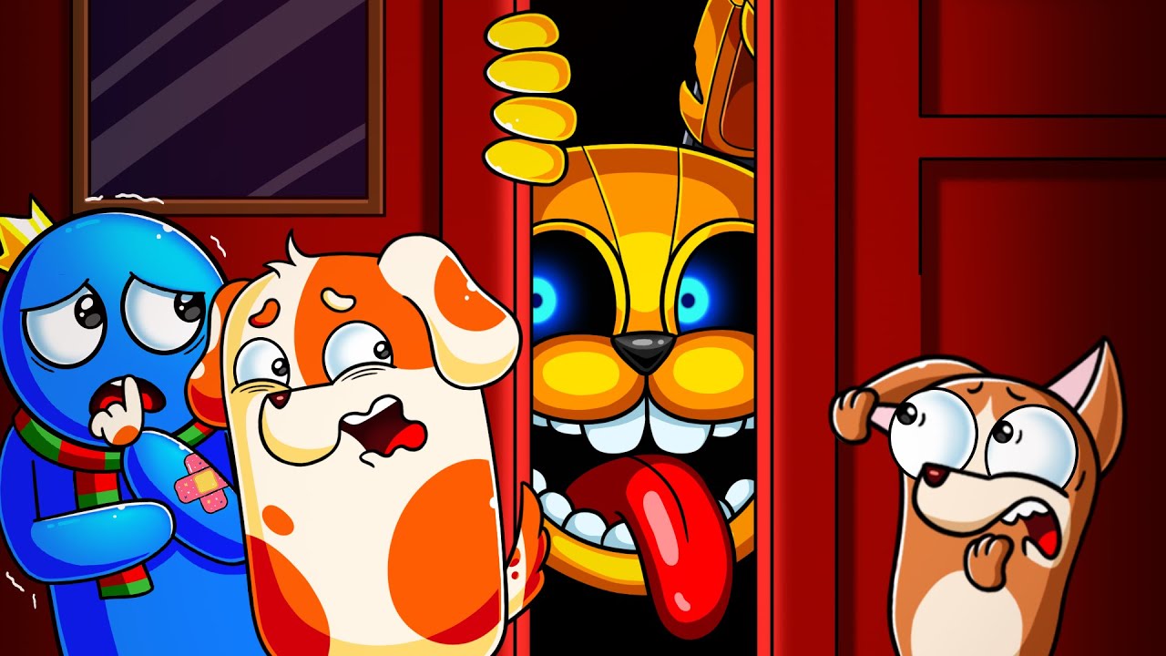 RAINBOW FRIENDS | OMG!! What’s Hiding Behind the Golden Ball FNAF??? | Hoo Doo Super Pup