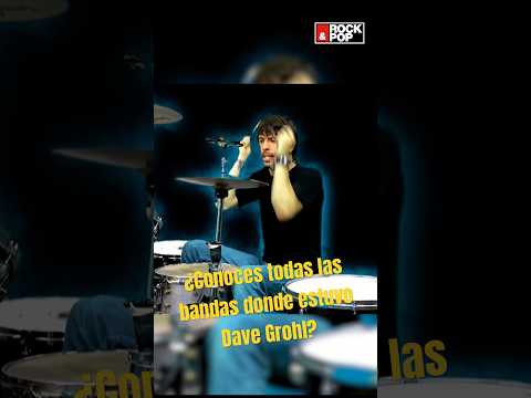 Los múltiples proyectos de Dave Grohl en su prolífica carrera 🎸🎵