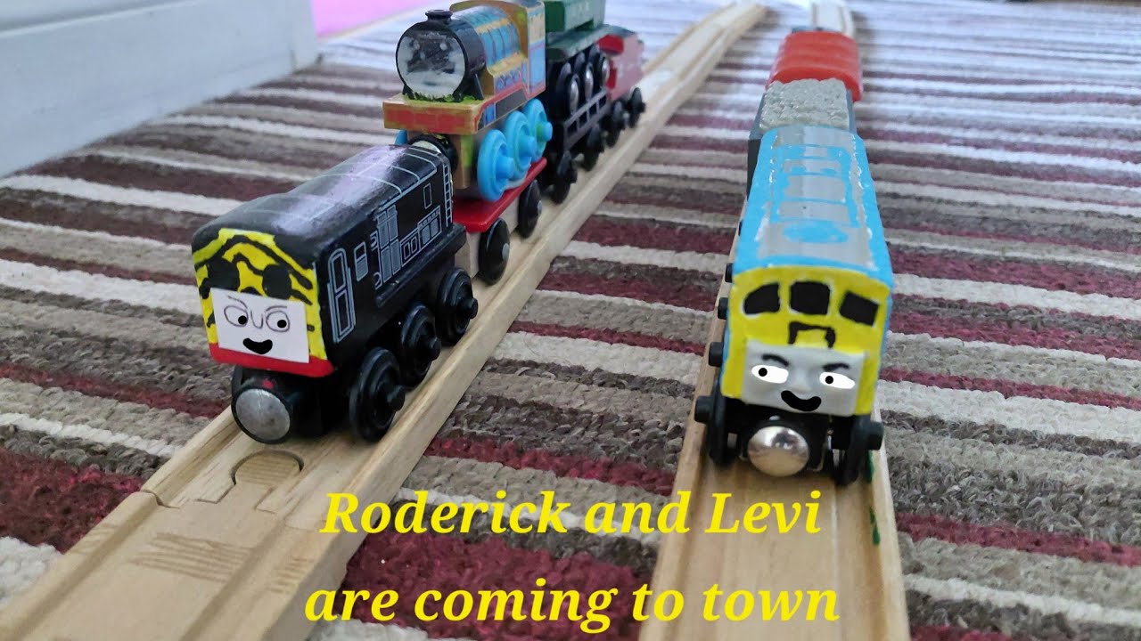 Trackmaster Roderick By Levi Magic Railroad AU short: Roderick and Levi talk - YouTube