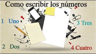 Como escribir los números