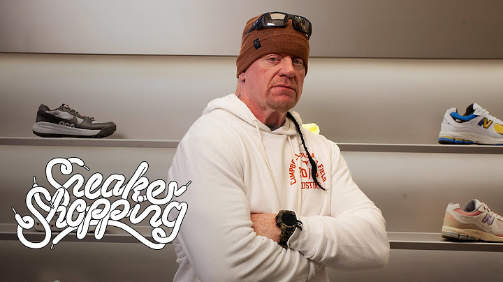 The Undertaker Goes Sneaker Shopping With Complex