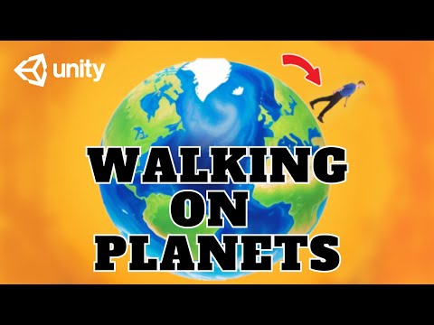 Walking on Planets: Spherical Gravitiy Tutorial || Unity 3D