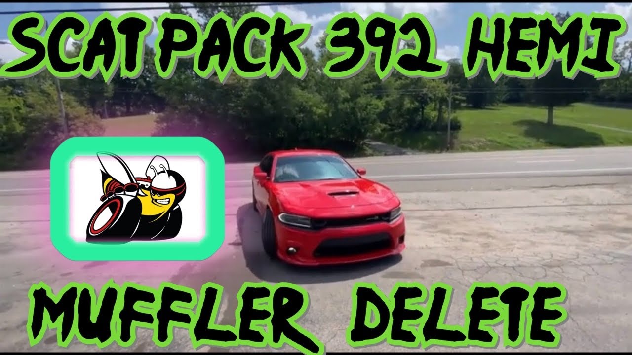 2019 Dodge Charger Scat Pack 392 6.4L HEMI DUAL EXHAUST w/ MID MUFFLER ...