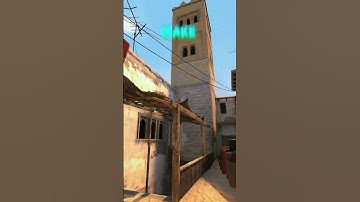 MIRAGE B SITE EXEC SMOKES #shorts #csgo