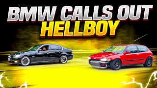 Hellboy Gets Called Out By A Twin Turbo BMW😈