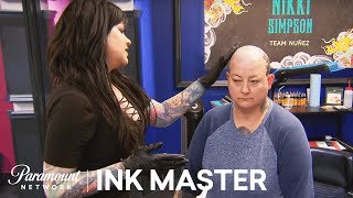 Elimination Tattoo Day 2: Brains On Brains On Brains  Ink Master, Season 8