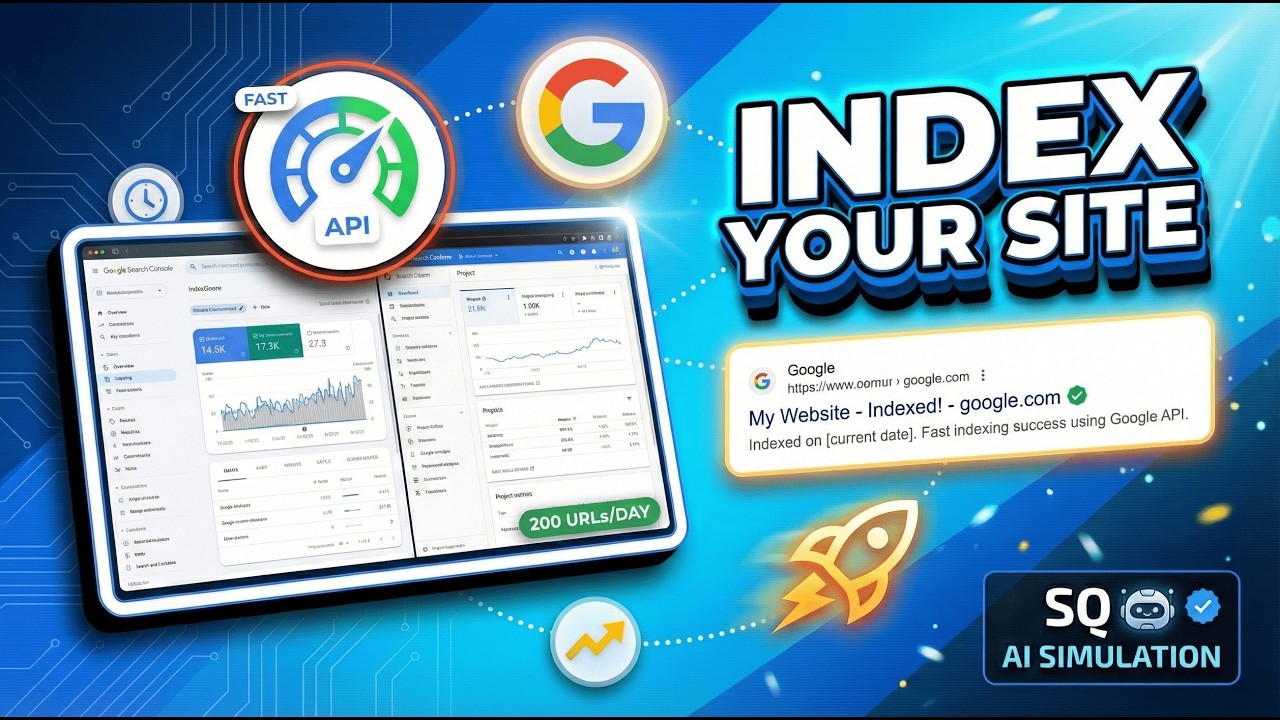 Fastest Way to Index Your Site Using Google Indexing API | Complete ...