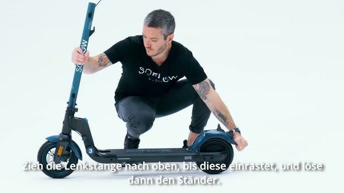 SoFlow SO3 E-Scooter Aufbau - Hertie - YouTube