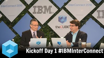 Kickoff Day 1 - #IBMInterConnect 2016 - #theCUBE