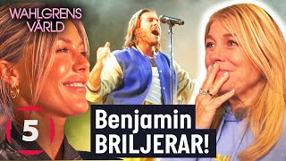 Wahlgrens värld | Benjamin Ingrosso BRILJERAR på sin konsert framför Bianca och Pernilla | Kanal 5