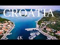 CROATIA 4K -  Amazing Beautiful Nature Scenery with Relaxing Music - 4K ULTRA HD