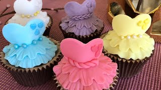 ? Cupcakes ? فساتين الباربي لأعياد الميلاد