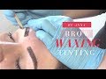 BROW WAX + TINT (FULL SERVICE AT MY SALON) *** REAL TIME