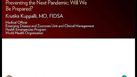 9/16/2022: Preventing the next pandemic: will we be prepared?
