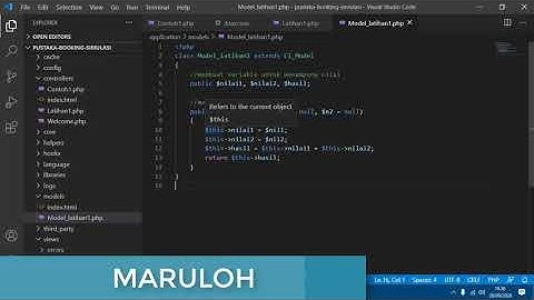 Web Programming II Pertemuan 3 - MVC dan Parsing Data
