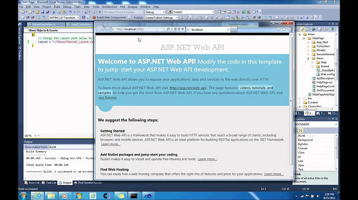 Microsoft ASP.NET Web API Help Page (Preview)