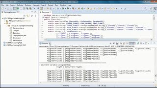Flight Scheduling: Constraint Satisfaction Problem + JAVA (public version)