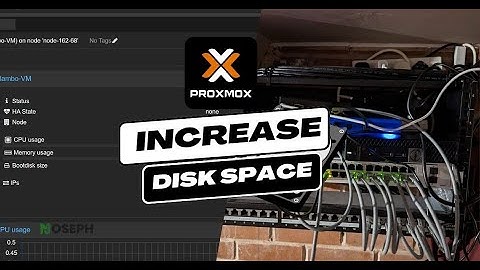 How to Increase Disk Space for LXC Containers and VMs in Proxmox VE