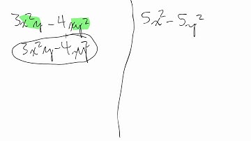Monomials 5, Subtracting Monomials 2, No Match, So Binomial Answer