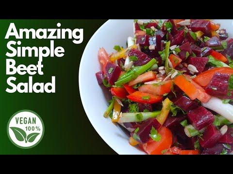 Cannot Stop Making This | Beetroot Salad | Beets | Easy Vegan Recipes