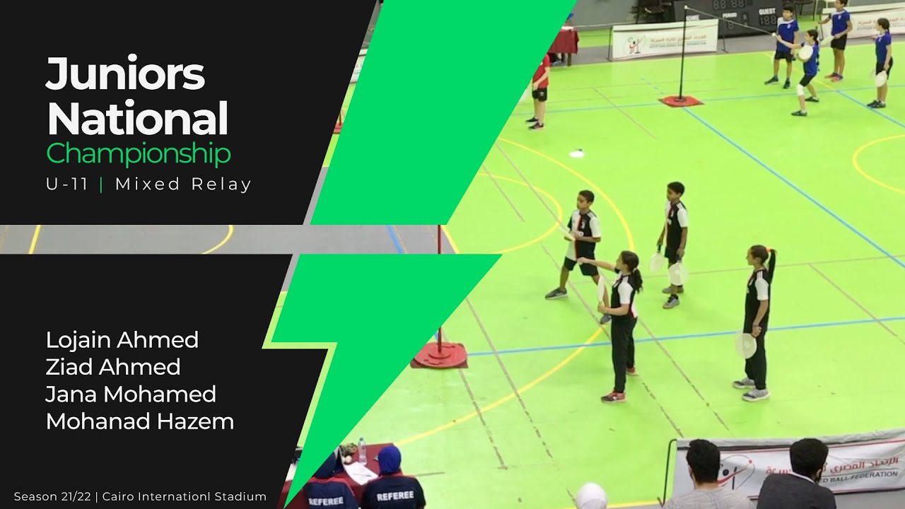 SPEEDBALL - Season 21/22| U11 Mixed Relay| L. Ahmed/Z. Ahmed/J. Mohamed/M. Hazem| [NEW NR]