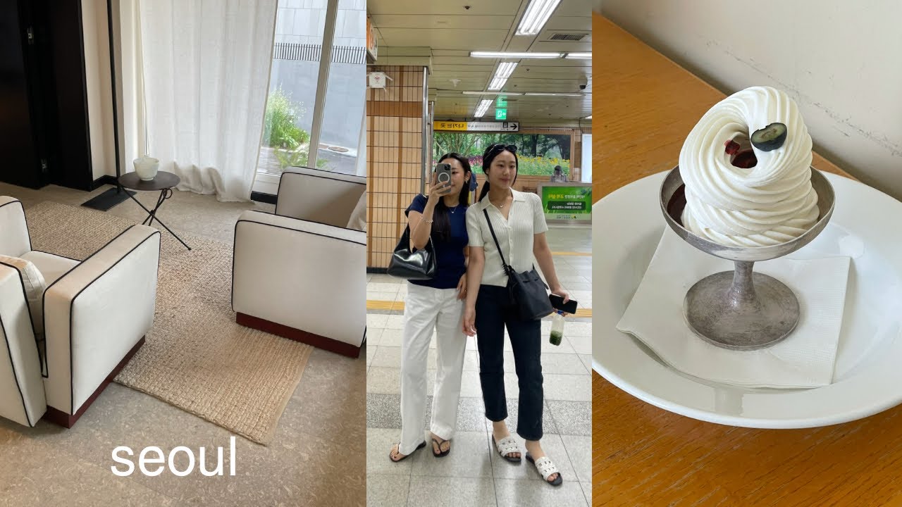 vlog. 韓国旅行5泊6日🇰🇷 / 韓国好き姉妹の行きつけグルメ＆ショッピング巡り